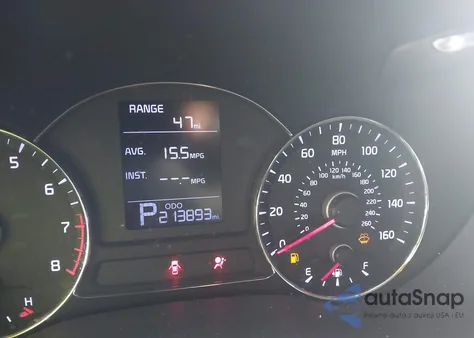 2016 Kia Forte Lx z USA, uszkodzony, nr VIN KNAFK4A64G5602828